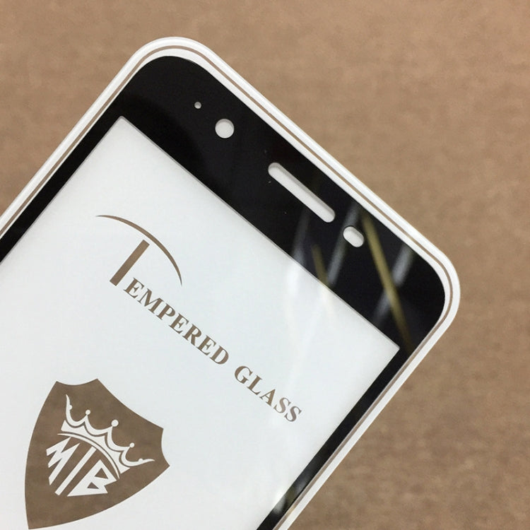 25 PCS MIETUBL Full Screen Full Glue Anti-fingerprint Tempered Glass Film for OPPO F1s(Black)