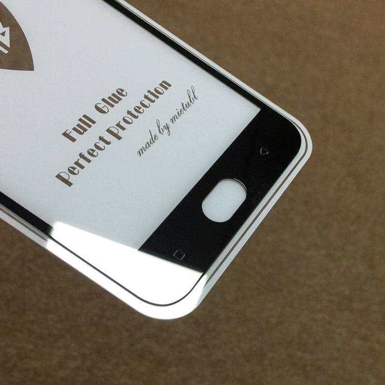 25 PCS MIETUBL Full Screen Full Glue Anti-fingerprint Tempered Glass Film for OPPO F1s(Black)