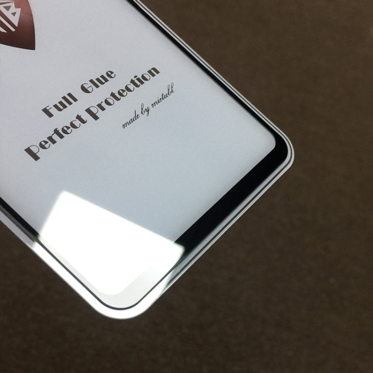 MIETUBL Full Screen Full Glue Anti-fingerprint Tempered Glass Film for OPPO R15(Black)