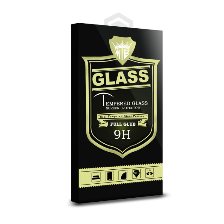 MIETUBL Full Screen Full Glue Anti-fingerprint Tempered Glass Film for OPPO F11(Black)