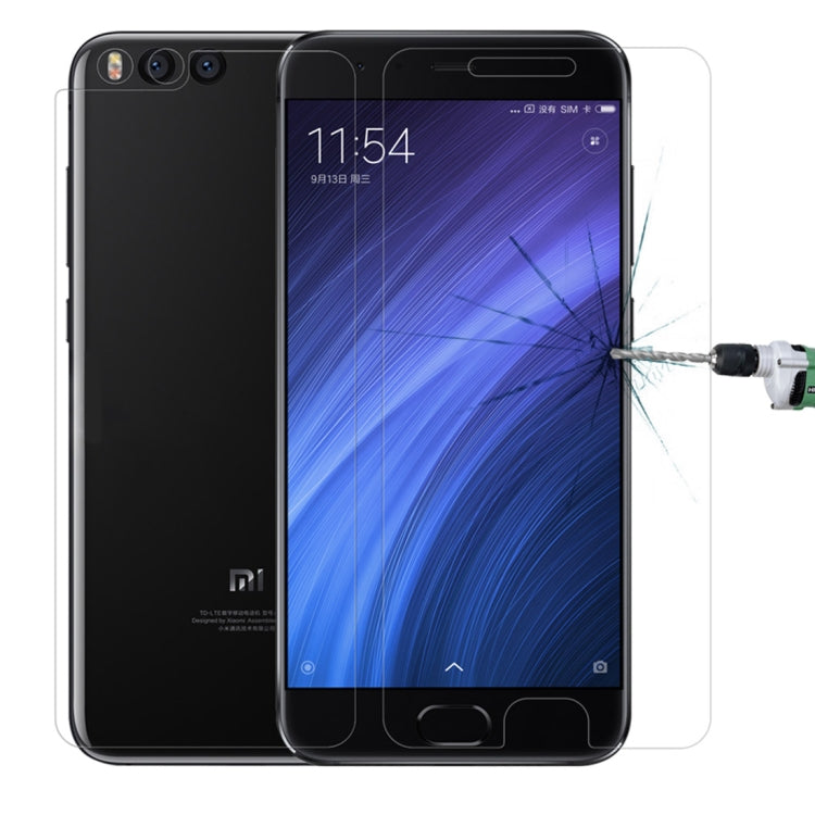 NILLKIN for  Xiaomi Mi Note 3 0.2mm 9H Surface Hardness H+Pro Front + Back Explosion-proof Tempered Glass Film (Transparent)