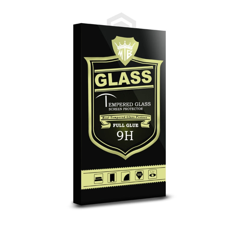 MIETUBL Full Screen Full Glue Anti-fingerprint Tempered Glass Film for OPPO Reno 10x Zoom(Black)