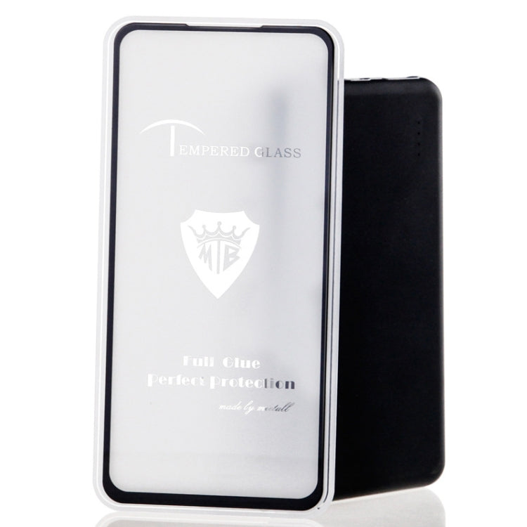 MIETUBL Full Screen Full Glue Anti-fingerprint Tempered Glass Film for OPPO Reno(Black)