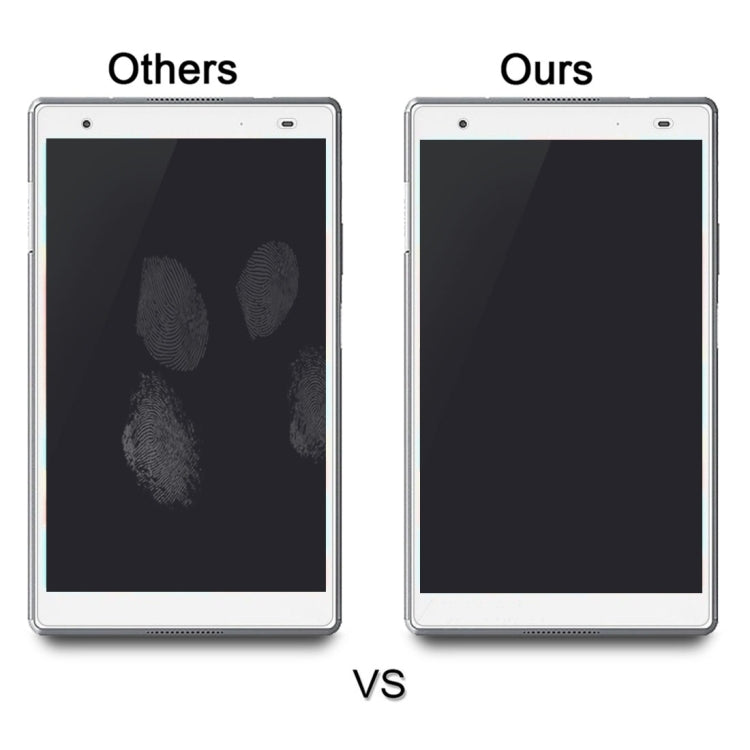 75 PCS for Lenovo Tab4 8 Plus / TB-8704 / TB-8704F 0.3mm 9H Surface Hardness Tempered Glass Screen Protector