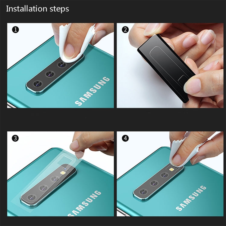 0.3mm 2.5D Transparent Rear Camera Lens Protector Tempered Glass Film for Galaxy M20