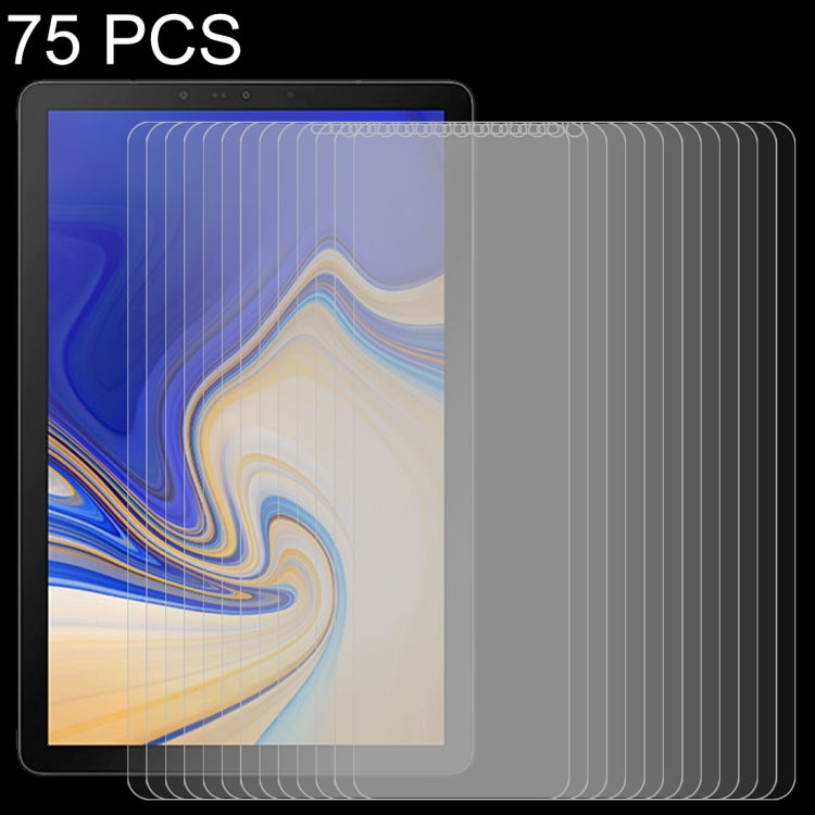 75 PCS 0.26mm 9H Surface Hardness Explosion-proof Tempered Glass Film for Galaxy Tab S4 10.5