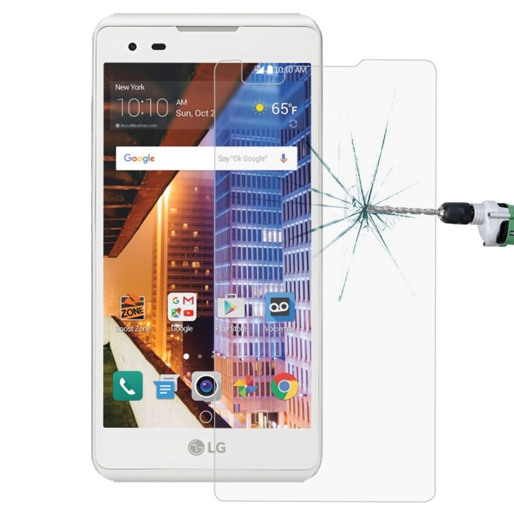 For LG Tribute HD / LS676 0.26mm 9H Surface Hardness Explosion-proof Tempered Glass Screen Film