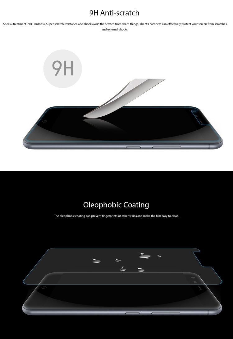 Ulefone Paris (S-MPH-1085)  Anti-blue Light 9H Surface Hardness Tempered Glass Screen Film