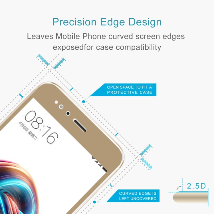 For Xiaomi Mi 5X / A1 0.26mm 9H Hardness 2.5D Explosion-proof Full Screen Tempered Glass Screen Film