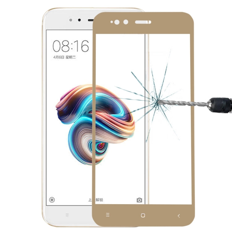 For Xiaomi Mi 5X / A1 0.26mm 9H Hardness 2.5D Explosion-proof Full Screen Tempered Glass Screen Film