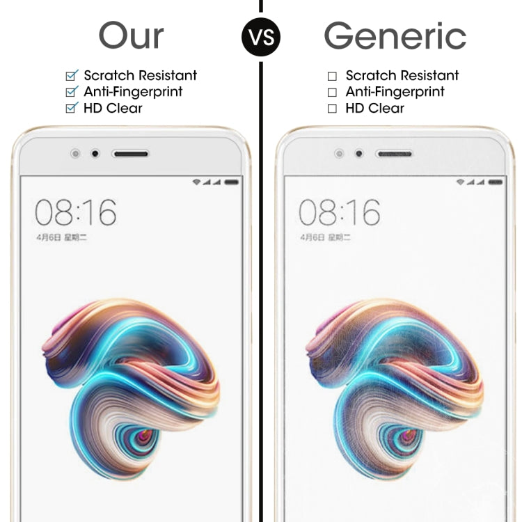 For Xiaomi Mi 5X / A1 0.26mm 9H Surface Hardness 2.5D Explosion-proof Full Screen Tempered Glass Screen Film