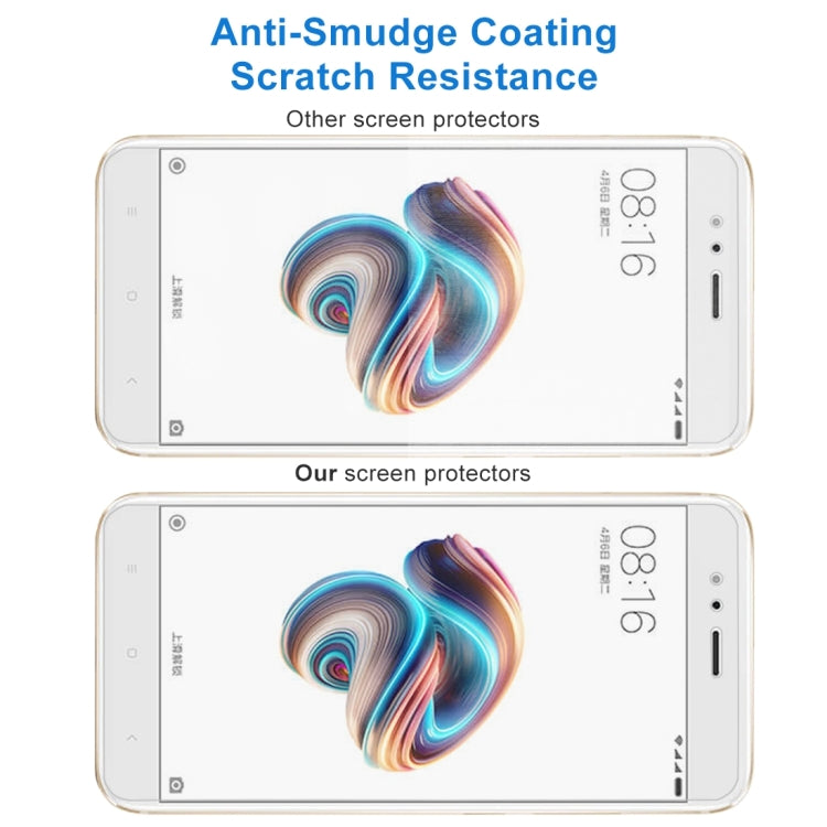 2 PCS for Xiaomi Mi 5X / A1  0.26mm 9H Surface Hardness 2.5D Explosion-proof Full Screen Tempered Glass Screen Film