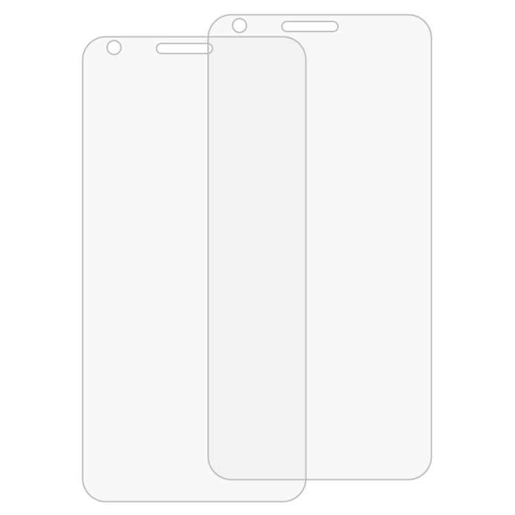 2 PCS for LG Q6 0.26mm 9H Surface Hardness Explosion-proof Full Screen Tempered Glass Screen Film