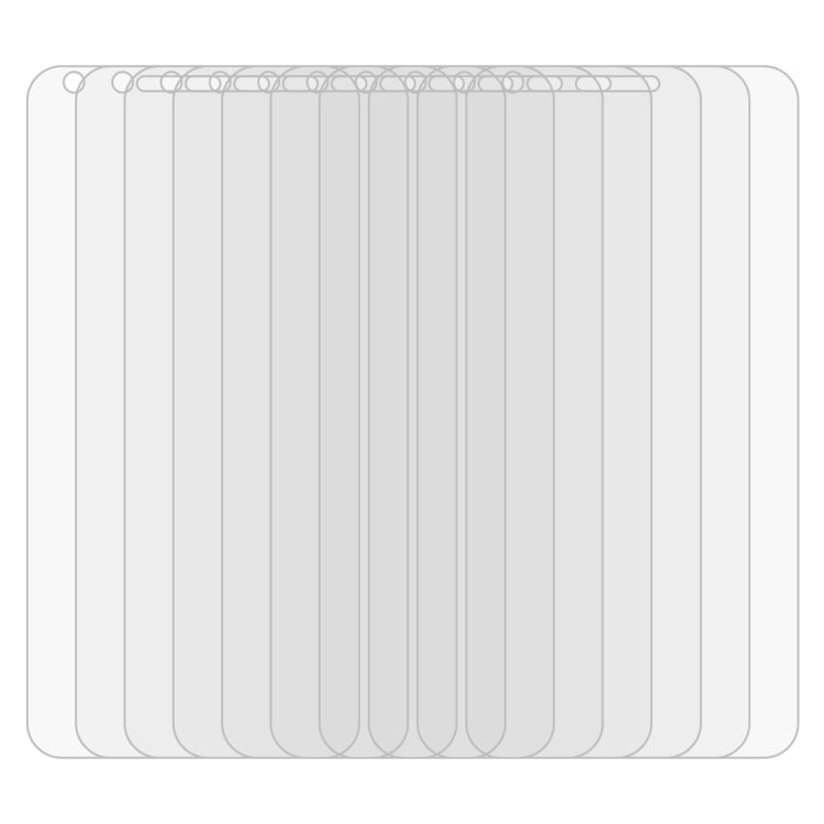 100 PCS for LG Q6 0.26mm 9H Surface Hardness Explosion-proof Full Screen Tempered Glass Screen Film