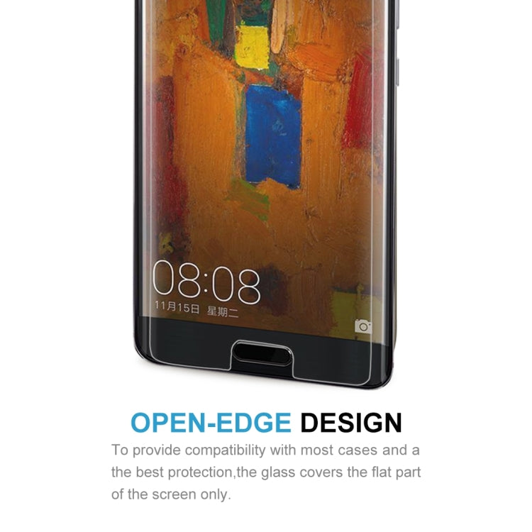 100 PCS for Huawei Mate 9 Pro 0.26mm 9H Surface Hardness 2.5D Explosion-proof Tempered Glass Non-full Screen Film