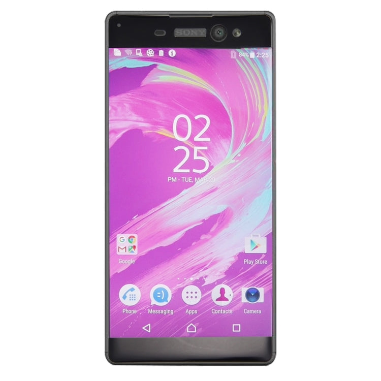 For Sony Xperia XA Ultra 0.26mm 9H Surface Hardness Explosion-proof Colorized Silk-screen Tempered Glass Full Screen Film
