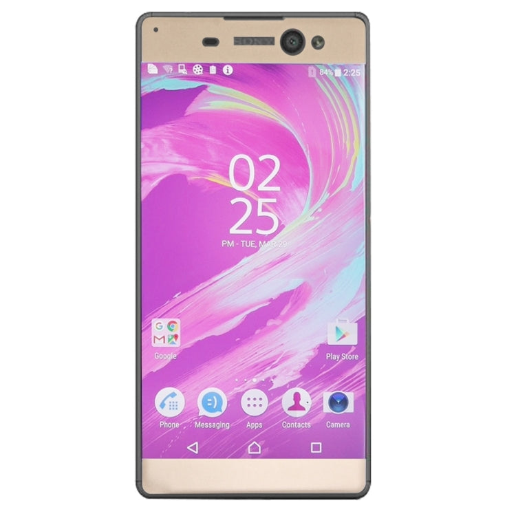 For Sony Xperia XA Ultra 0.26mm 9H Surface Hardness Explosion-proof Colorized Silk-screen Tempered Glass Full Screen Film