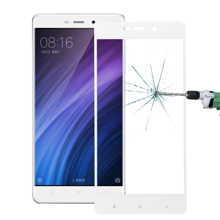 For Xiaomi  Redmi 4 Pro / Prime 0.26mm 9H Surface Hardness Explosion-proof Silk-screen Tempered Glass Full Screen Film