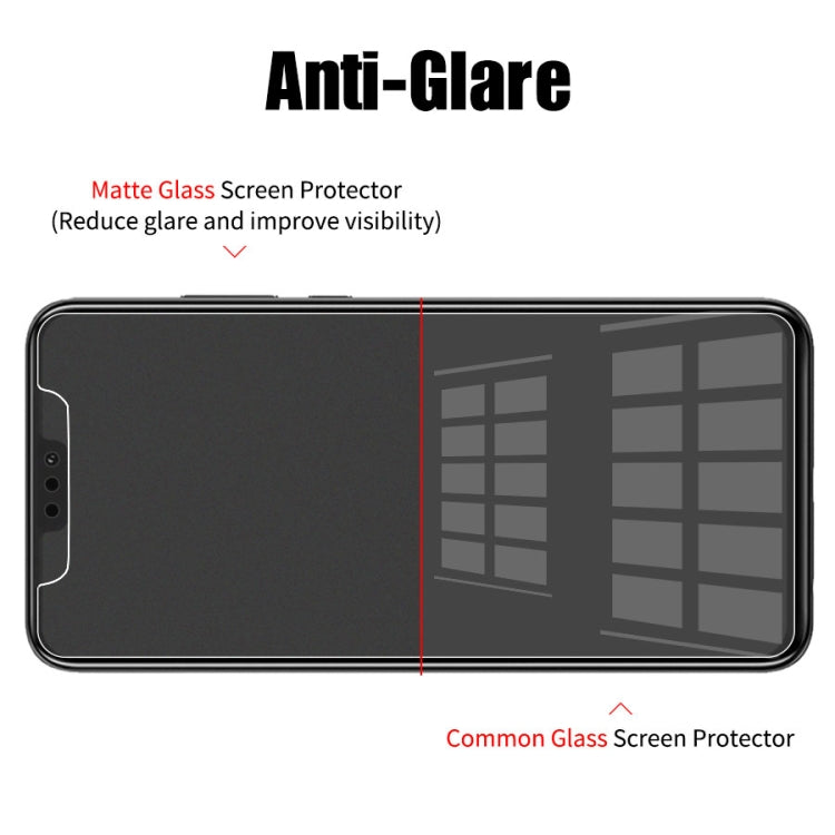For iPhone X / XS / iPhone 11 Pro Matte Frosted Tempered Glass Film