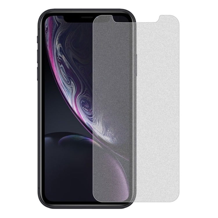 For iPhone XR / iPhone 11 Matte Frosted Tempered Glass Film