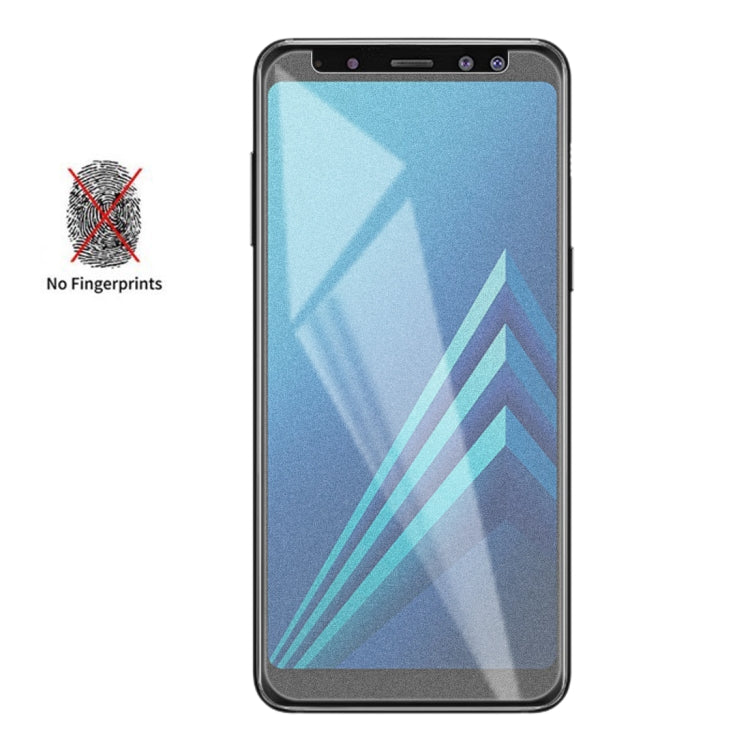 Non-Full Matte Frosted Tempered Glass Film for Galaxy A8 (2018)