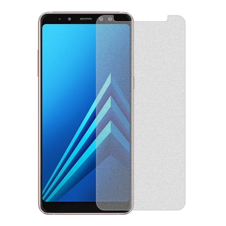 Non-Full Matte Frosted Tempered Glass Film for Galaxy A8+ (2018)