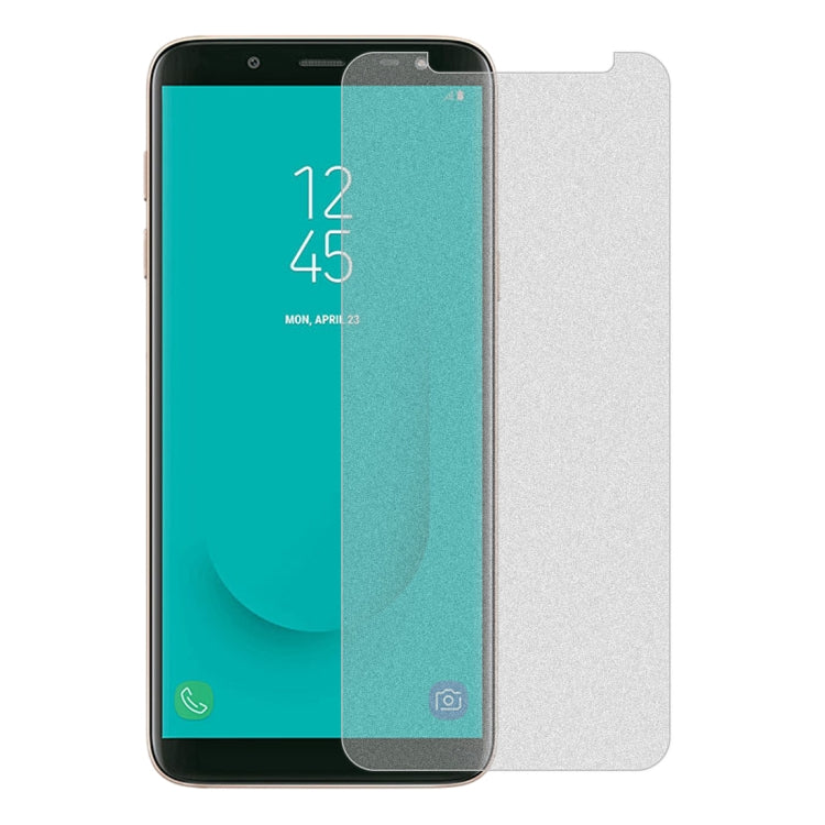 Non-Full Matte Frosted Tempered Glass Film for Galaxy J6