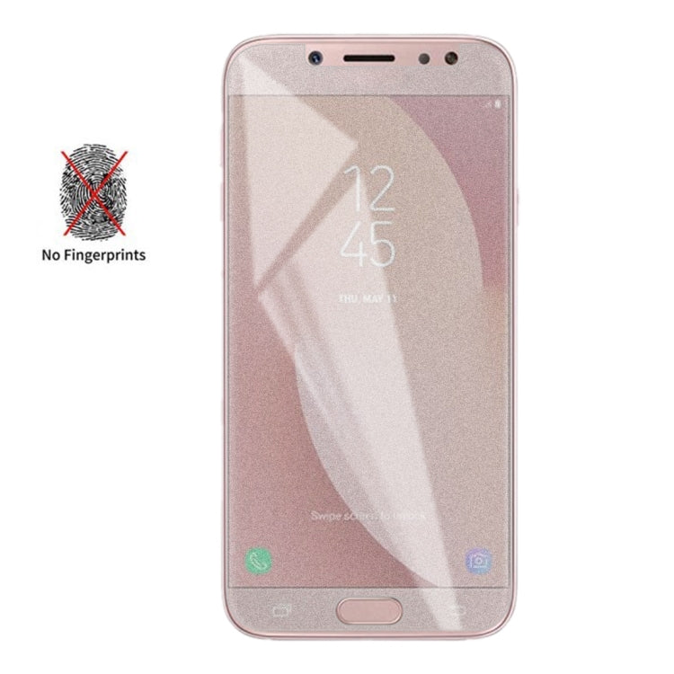 Non-Full Matte Frosted Tempered Glass Film for Galaxy J7 (2017) / J7 Pro
