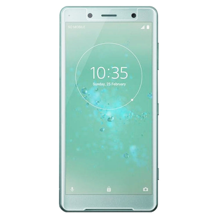 100 PCS for Sony Xperia XZ2 Compact 0.26mm 9H Surface Hardness 2.5D Explosion-proof Tempered Glass Screen Film