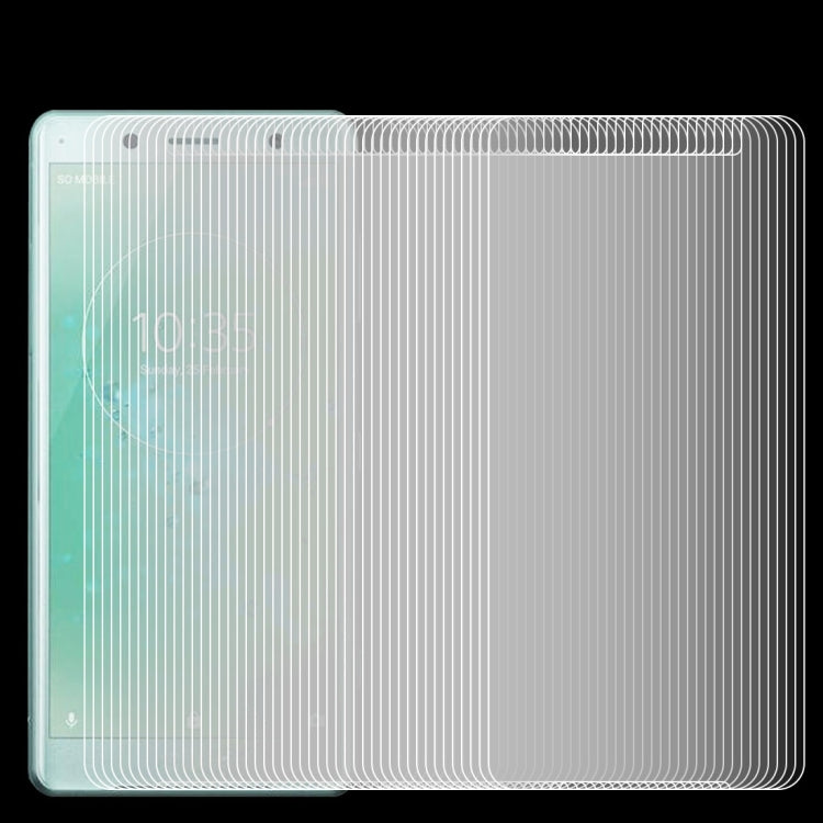 100 PCS for Sony Xperia XZ2 Compact 0.26mm 9H Surface Hardness 2.5D Explosion-proof Tempered Glass Screen Film