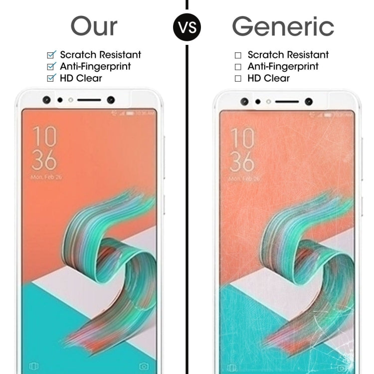 For Asus Zenfone 5 Lite ZC600KL 0.26mm 9H Surface Hardness 2.5D Explosion-proof Tempered Glass Screen Film