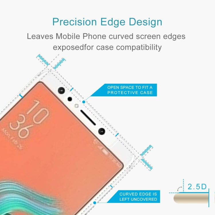 2 PCS for Asus Zenfone 5 Lite ZC600KL 0.26mm 9H Surface Hardness 2.5D Explosion-proof Tempered Glass Screen Film