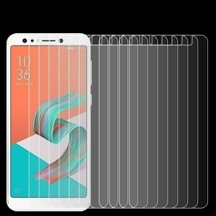 10 PCS for Asus Zenfone 5 Lite ZC600KL 0.26mm 9H Surface Hardness 2.5D Explosion-proof Tempered Glass Screen Film