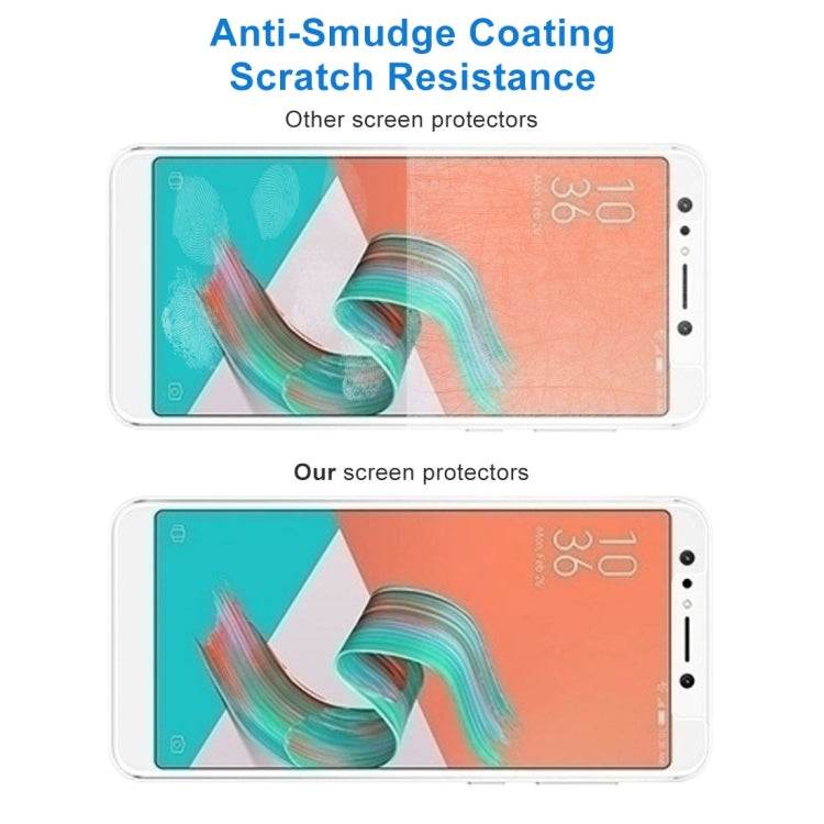 100 PCS for Asus Zenfone 5 Lite ZC600KL 0.26mm 9H Surface Hardness 2.5D Explosion-proof Tempered Glass Screen Film