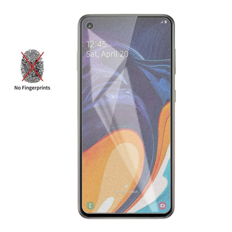 Non-Full Matte Frosted Tempered Glass Film for Galaxy A60