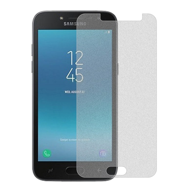 10 PCS Non-Full Matte Frosted Tempered Glass Film for Galaxy J2 (2018)