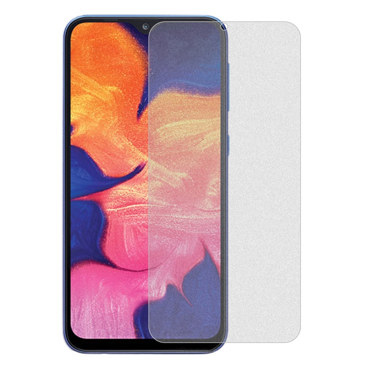 50 PCS Non-Full Matte Frosted Tempered Glass Film for Galaxy A10 / M10, No Retail Package