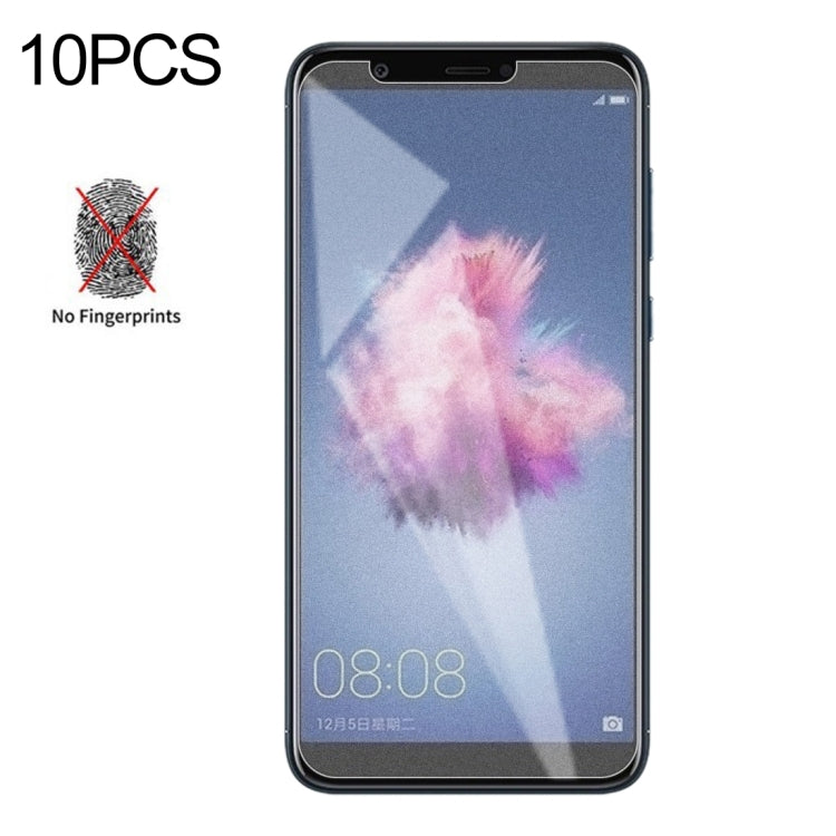 10 PCS Non-Full Matte Frosted Tempered Glass Film for Huawei Enjoy 7S