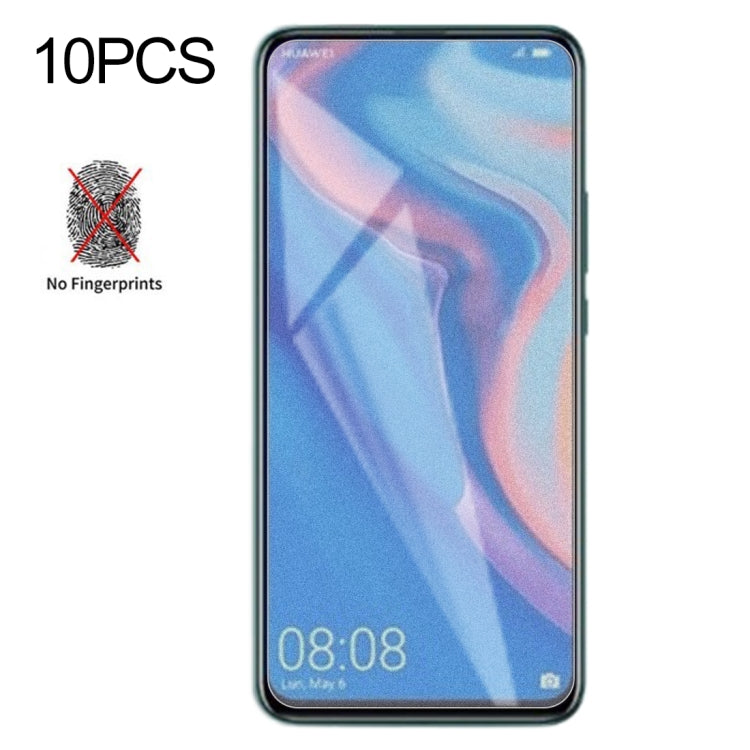 10 PCS Non-Full Matte Frosted Tempered Glass Film for Huawei Y9 Prime(2019) / P Smart Z