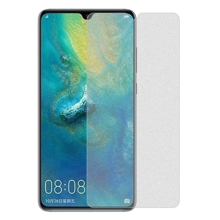 10 PCS Non-Full Matte Frosted Tempered Glass Film for Huawei Mate 20