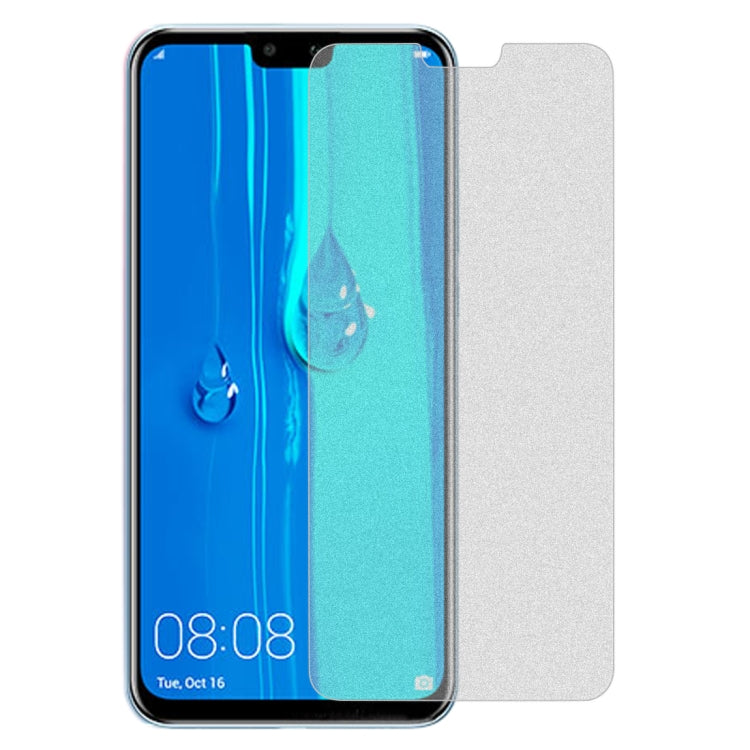 10 PCS Non-Full Matte Frosted Tempered Glass Film for Huawei Y9 (2019) / Enjoy 9 Plus