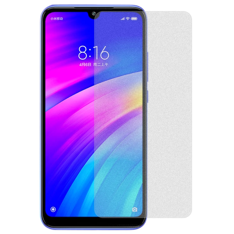 Non-Full Matte Frosted Tempered Glass Film for Xiaomi Redmi 7