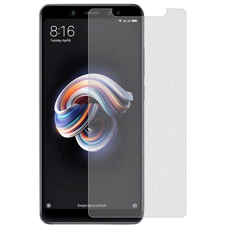 10 PCS Non-Full Matte Frosted Tempered Glass Film for Xiaomi Redmi Note 5 / Note 5 Pro