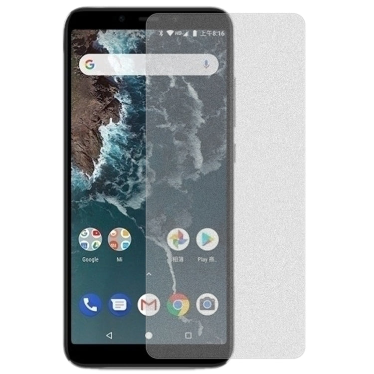Non-Full Matte Frosted Tempered Glass Film for Xiaomi Mi 6X / A2