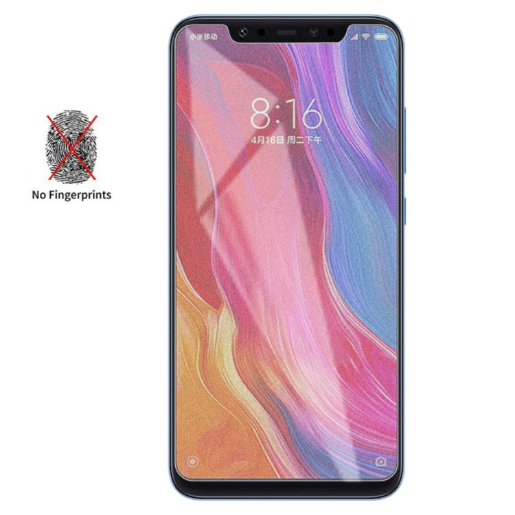 Non-Full Matte Frosted Tempered Glass Film for Xiaomi Mi 8