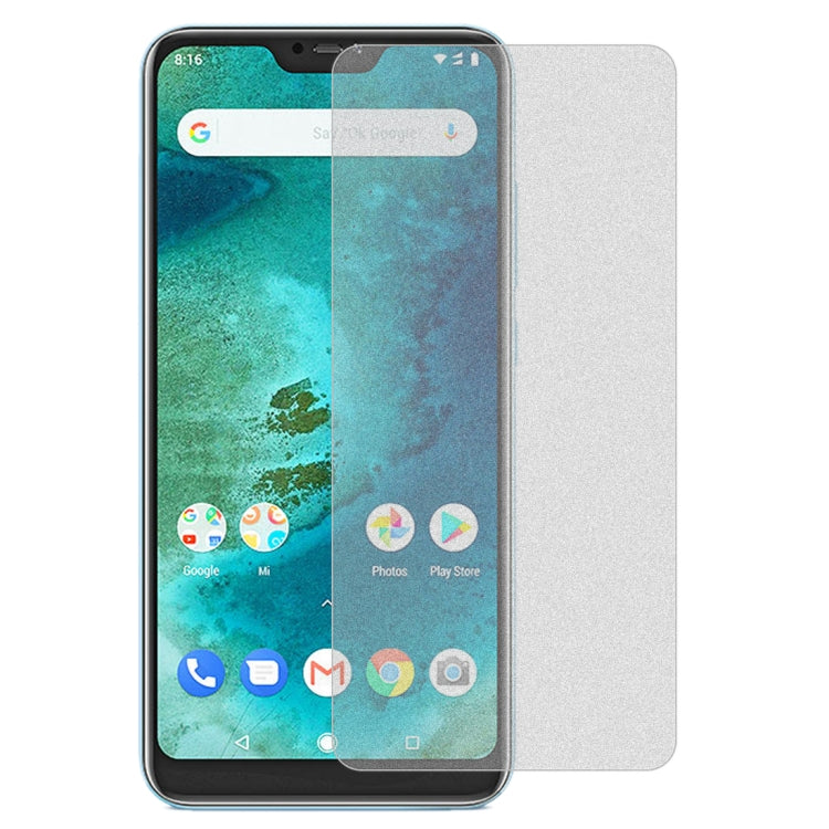 10 PCS Non-Full Matte Frosted Tempered Glass Film for Xiaomi Redmi 6 Pro