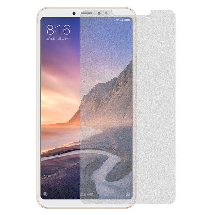 10 PCS Non-Full Matte Frosted Tempered Glass Film for Xiaomi Mi Max 3