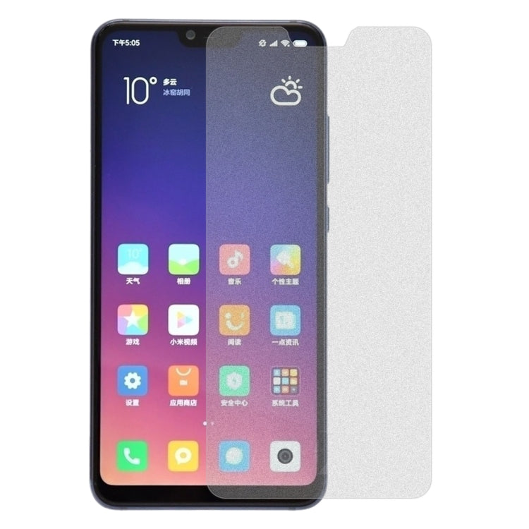 10 PCS Non-Full Matte Frosted Tempered Glass Film for Xiaomi Mi 8 Lite