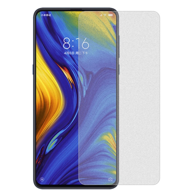 10 PCS Non-Full Matte Frosted Tempered Glass Film for Xiaomi Mi Mix 3