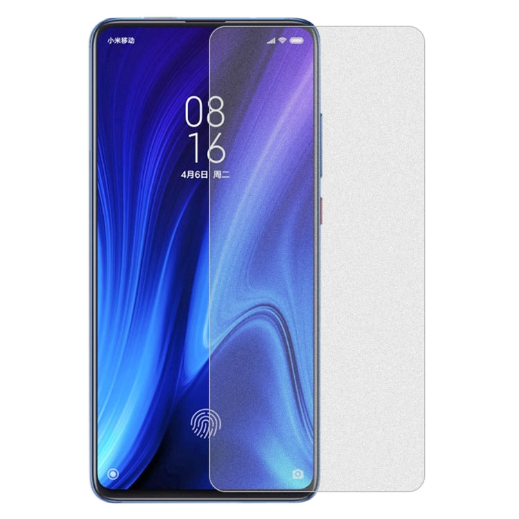 10 PCS Non-Full Matte Frosted Tempered Glass Film for Xiaomi Redmi K20 / K20 Pro / Mi 9T